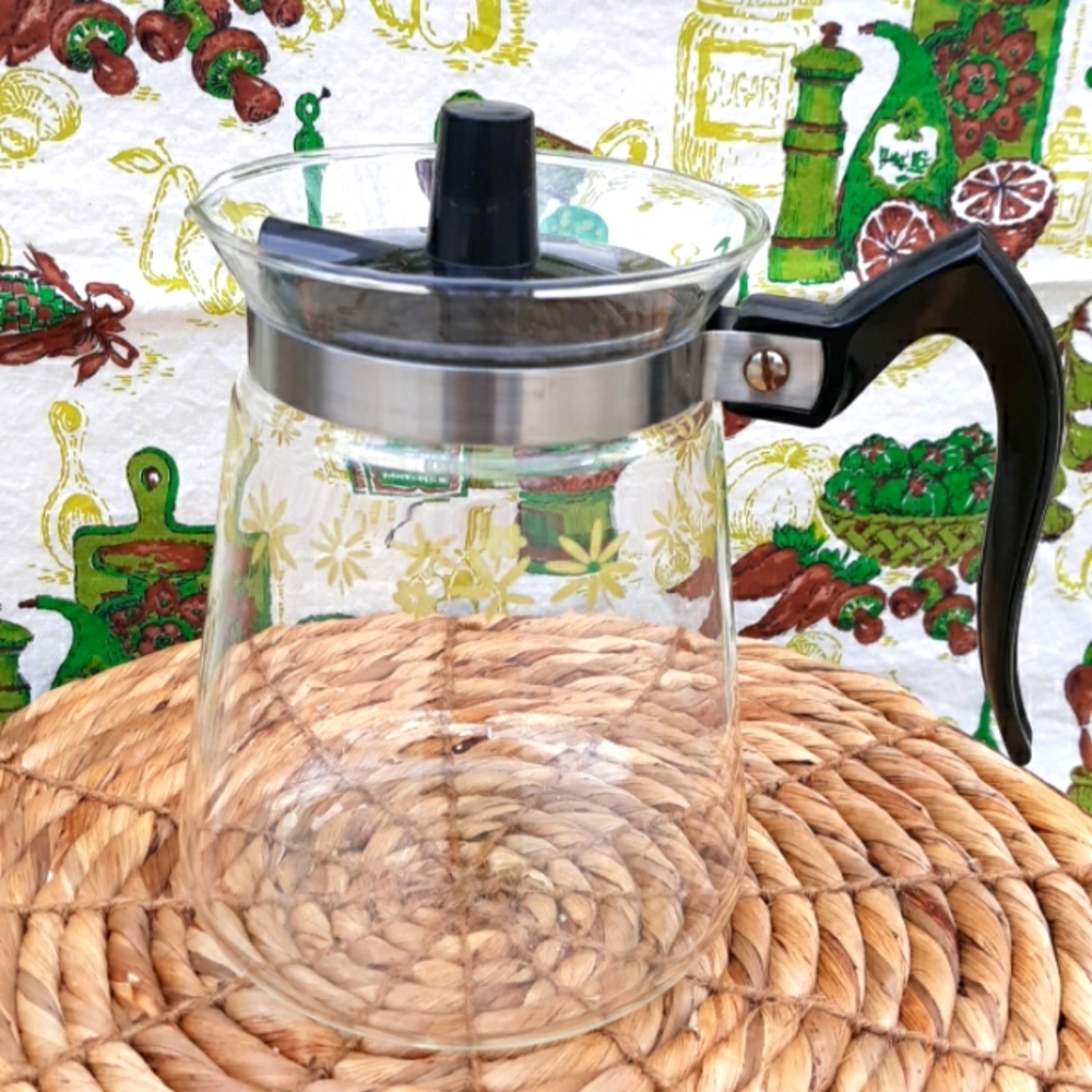 VTG CORY GLASS COFFEE POT
